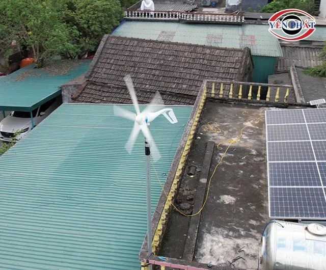 máy phát điện bằng gió mini 
