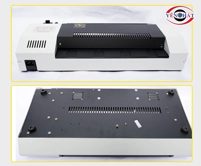mặt trước và sau của Laminator A3 - 330C