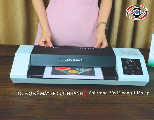  Laminator A3 - 330C ép cực nhanh