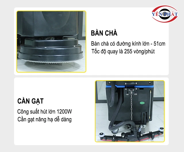 bàn chà và cần gạt của Kungfu Clean KF-70C