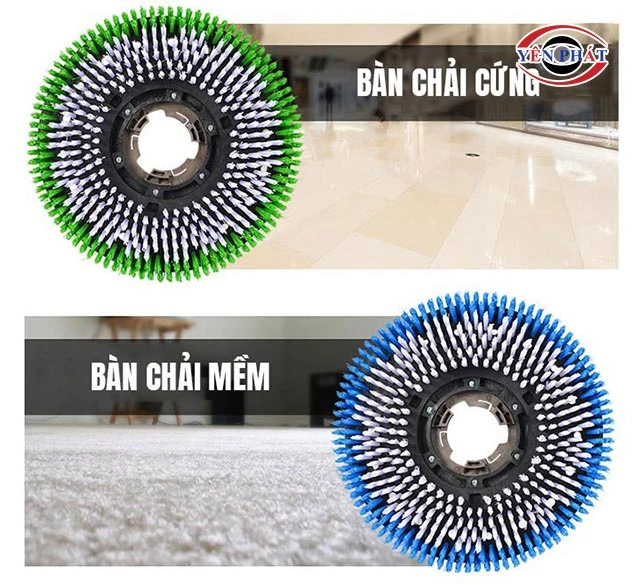 bàn chải cứng và mềm