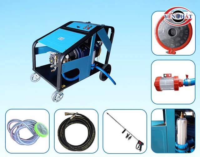 phụ kiện của Máy rửa xe ô tô cao áp Palada HM 5027