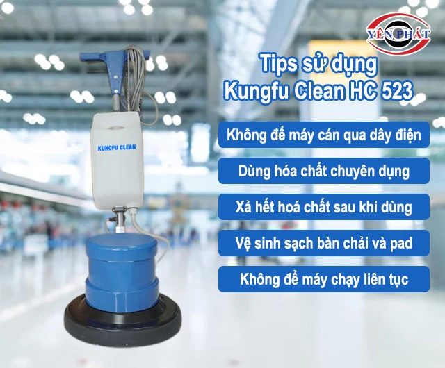 tips sử dụng Kungfu Clean HC 523