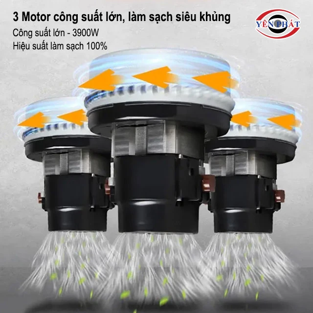 3 motor công suất lớn