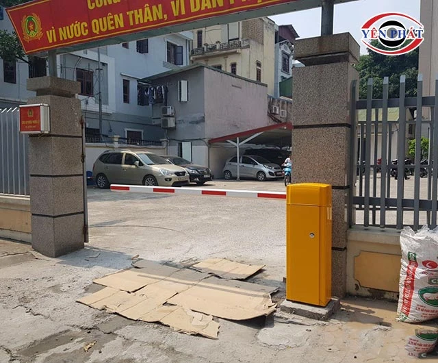 Cổng Barrier tự động 2281 hoạt động tốt khi mất điện
