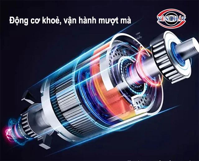 động cơ khoẻ, vận hành mượt mà