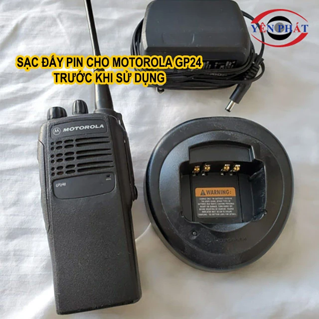 sạc đầy pin trước khi dùng