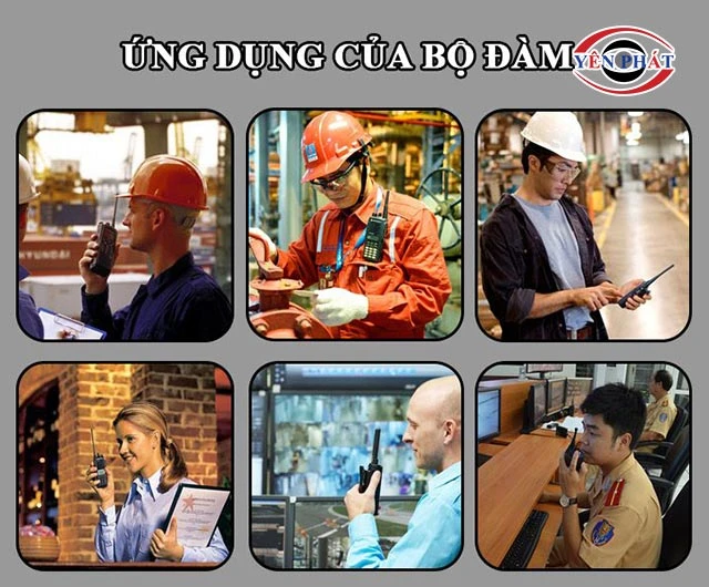 Ứng dụng của Bộ đàm Motorola GP338