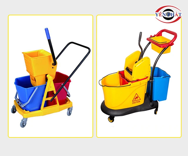 Xe ép nước lau nhà đôi