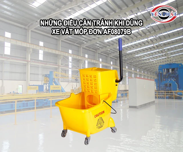 điều cần tránh khi dùng Xe vắt móp đơn AF08079B