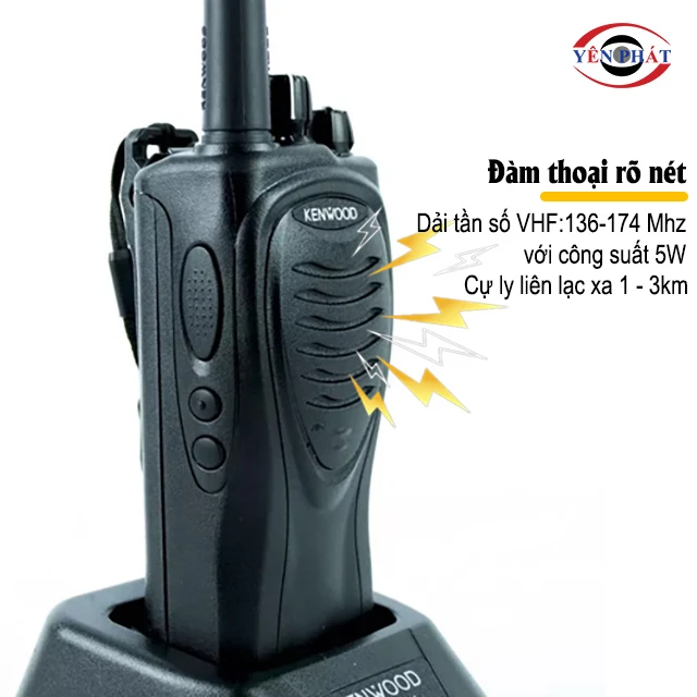 bộ đàm Kenwood TK-2207 đàm thoại rõ nét