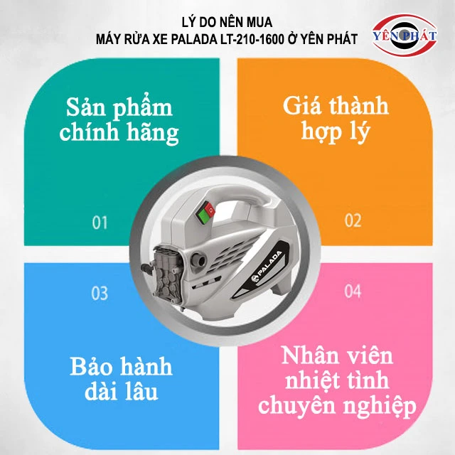 lợi ích khi mua Palada LT-210-1600 tại yên phát