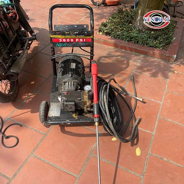 máy rửa xe Nhật bãi có hiệu suất kém