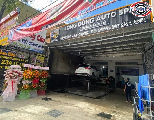 Quán rửa xe ở Quảng Nghãi