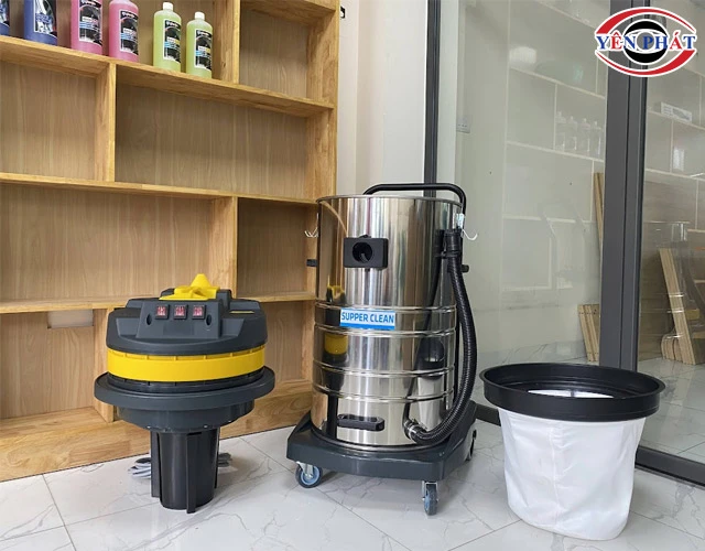 Vệ sinh máy hút bụi công nghiệp Supper Clean PD80H