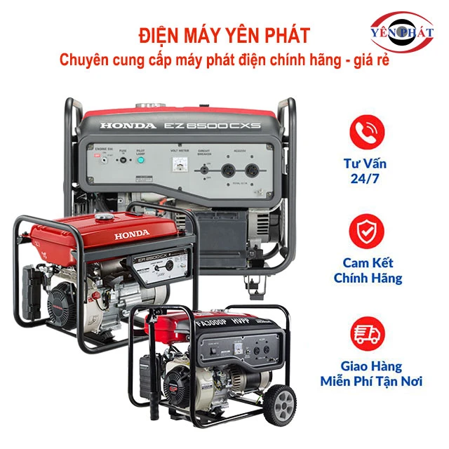 yên phát cung cấp máy phát điện chính hãng