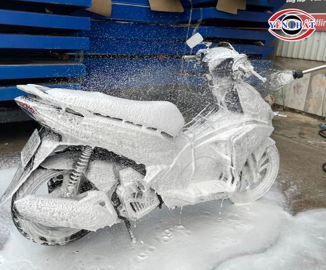 tạo bọt mạnh mẽ