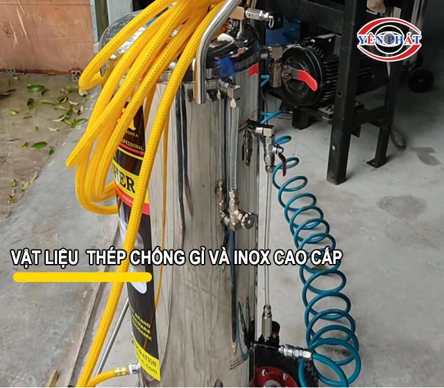 vật liệu cao cấp chống gỉ