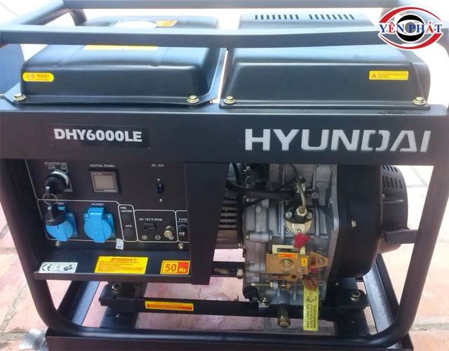 Máy phát điện 5kw Hyundai HY 6000LE