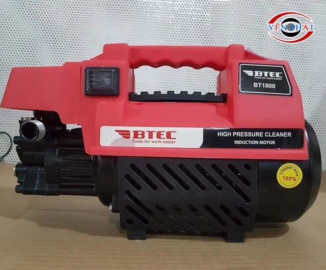 Giao diện máy rửa xe Btec