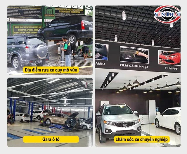 những quy mô dùng Bình bọt tuyết Pallas 40l