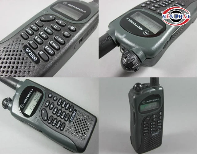 thiết kế của bộ đàm Motorola GP-2000