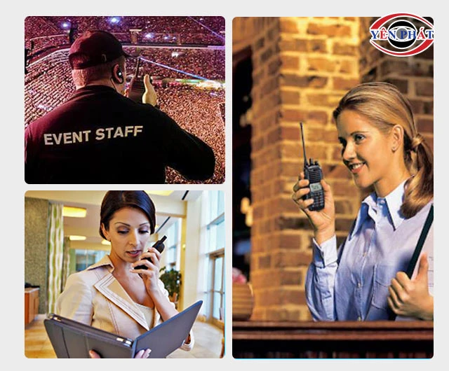 các nghề ứng dụng bộ đàm Kenwood TK-3207