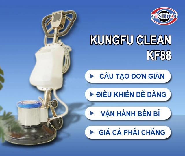 ưu điểm của Máy chà sàn Kungfu Clean KF88