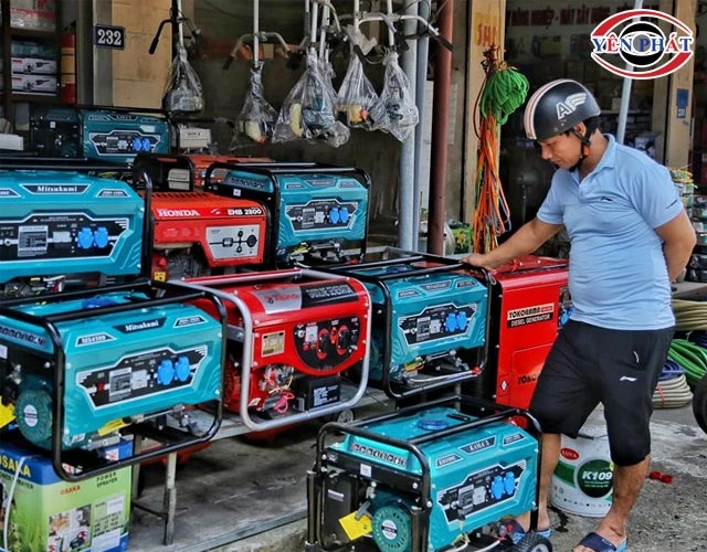 Máy phát điện Trung Quốc đa dạng