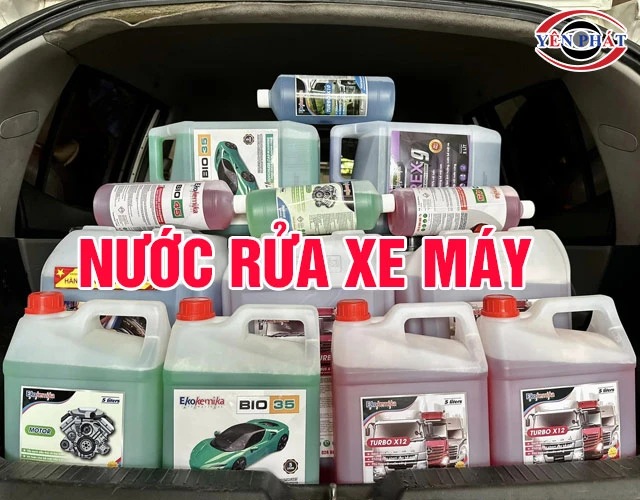Nước rửa xe máy loại tốt nhất, Giá rẻ, Siêu sạch?