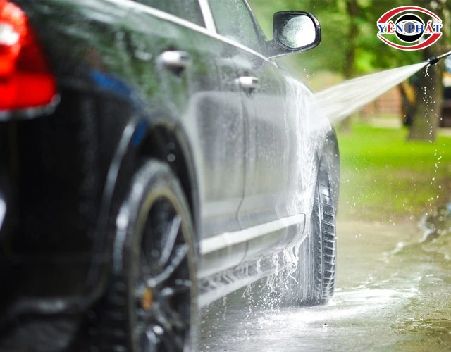 Sử dụng máy rửa xe máy gia đình Jetta JET-1600PI
