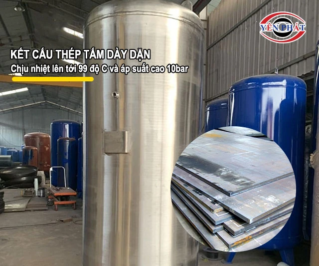 Kết cấu từ thép tấm dày