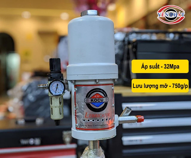 Máy bơm mỡ thùng phuy GZ-175 làm việc xuất thần