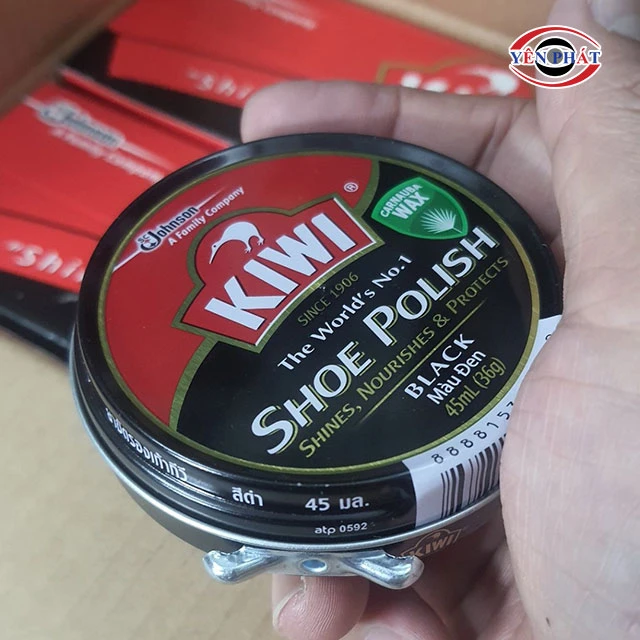 Xi sáp đánh giày đen Kiwi 45ml 5