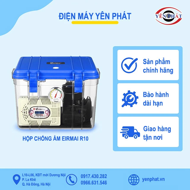 yên phát cung cấp hộp chống ẩm Eirmai R10 chính hãng