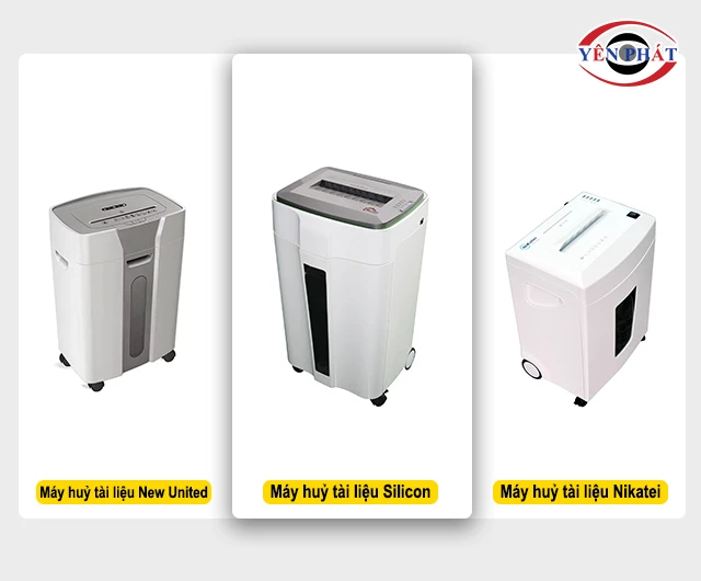 các thương hiệu máy huỷ tài liệu lớn