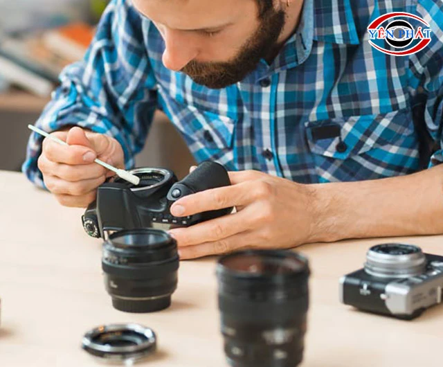 Bảo vệ lens máy