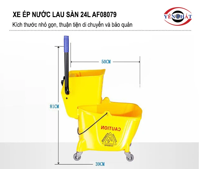 kích thước Xe vắt nước AF08079