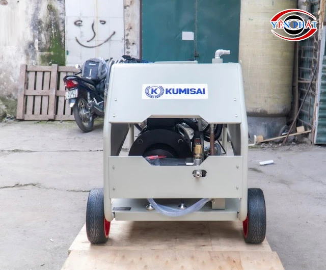 Thiết kế máy phun rửa xe áp lực cao Kumisai KMS 8018