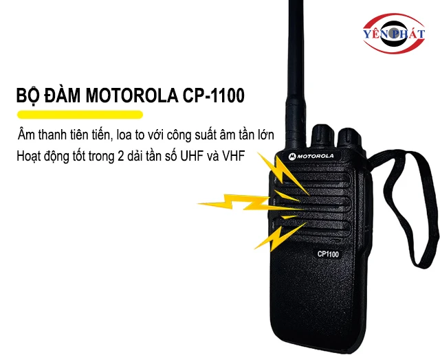 âm thanh của bộ đàm Motorola CP-1100