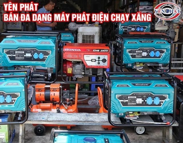 Bán máy phát điện chạy xăng