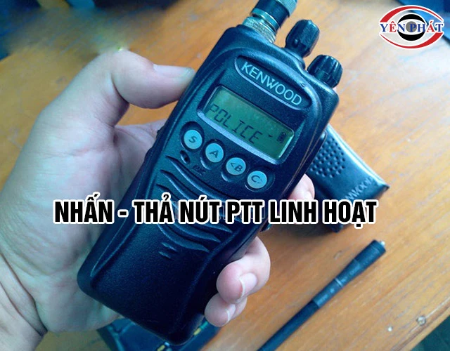 Cách dùng bộ đàm Kenwood TK 3217