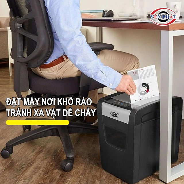 Đặt máy nơi khô ráo