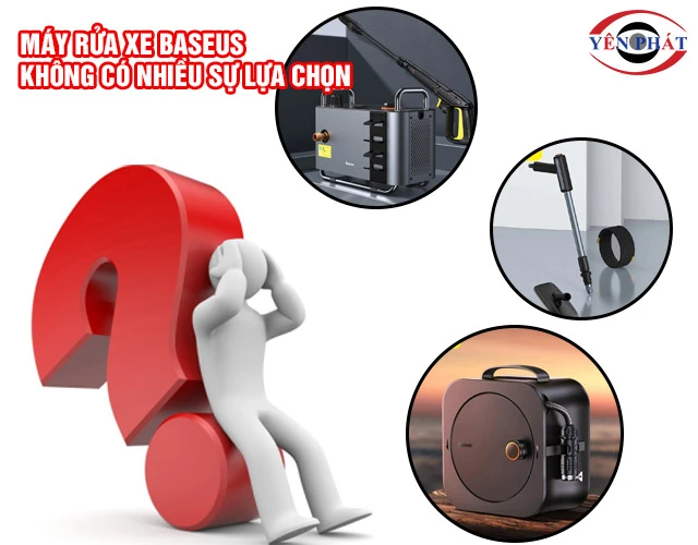 Hạn chế máy rửa xe Baseus