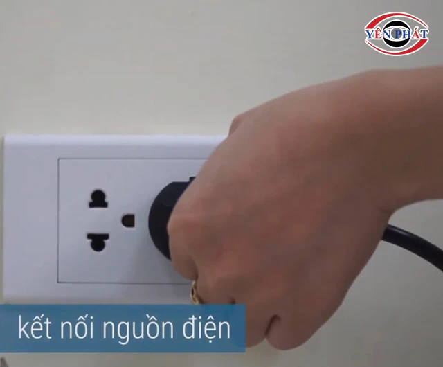Cấp điện cho máy