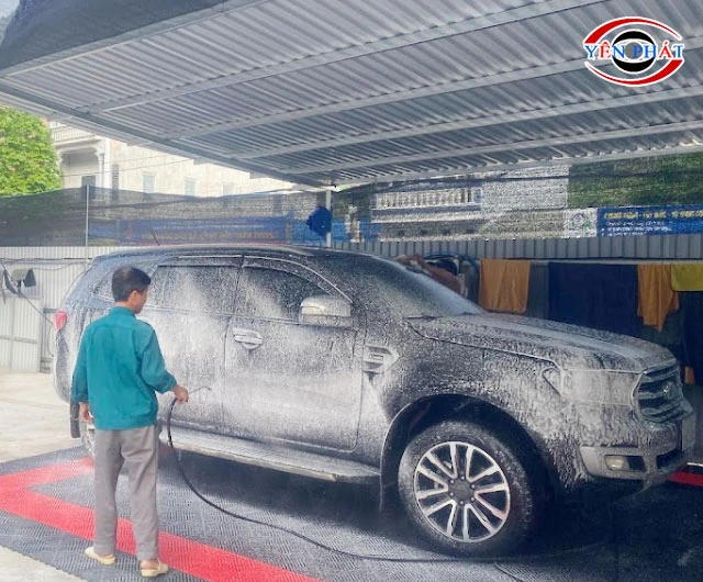 Tiệm rửa xe Cao Bằng Carwash