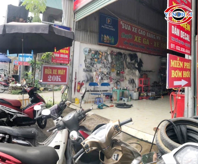 Tiệm rửa & sửa xe máy Cao Bằng.vn