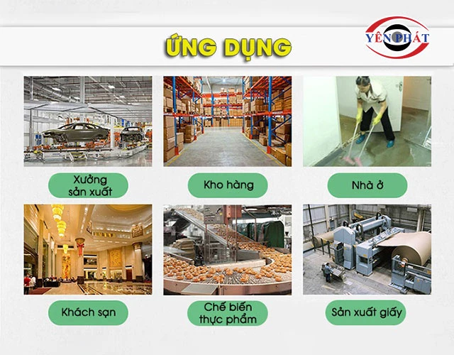 ứng dụng của Clean Tech CT380