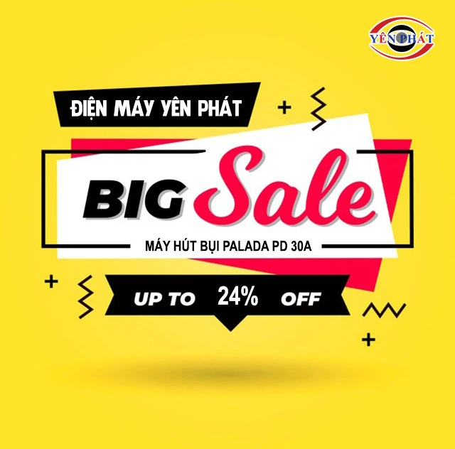 yên phát sale máy hút bụi Palada PD 30A
