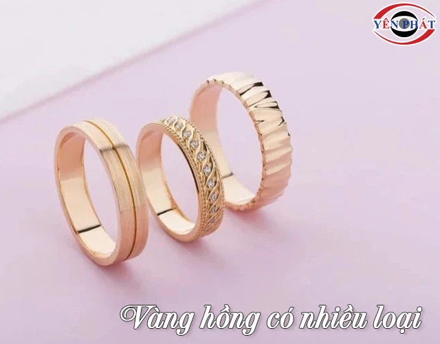 Phân loại vàng hồng